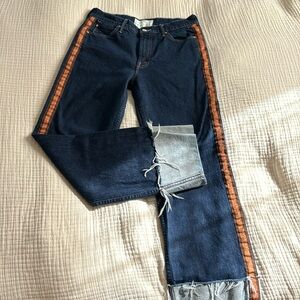 Mother Superior Denim The Duster Cuff Fray